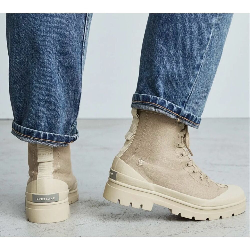 Everlane Canvas Utility Boots